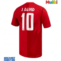 Kanada Jonathan David #10 Domaci Dres SP 2026 Kratak Rukav